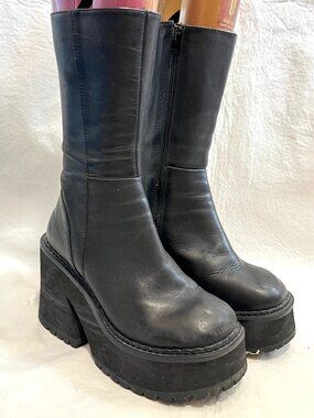 UNIF | Shoes | Unif Smoke Boots | Poshmark